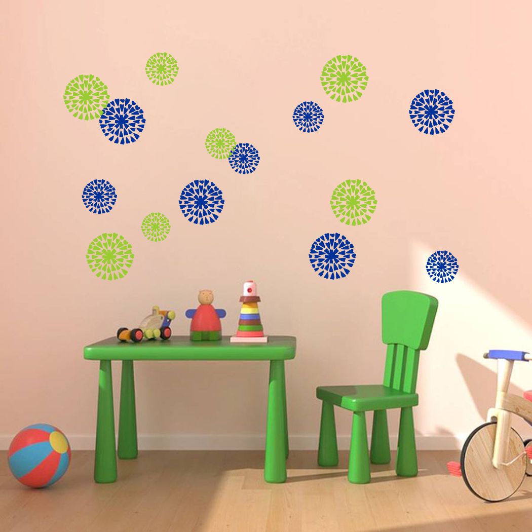 Homexa Decor | Flower Design Wall Sticker (Size 87 x 51 cm)