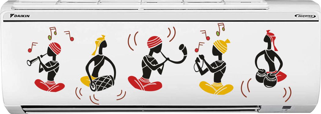 Homexa Decor | Music Instruments Design AC Sticker (Size 77 x 24 cm)