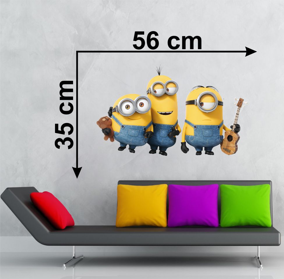 Homexa Decor | Cartoon Design Wall Sticker (Size 56 x 35 cm)