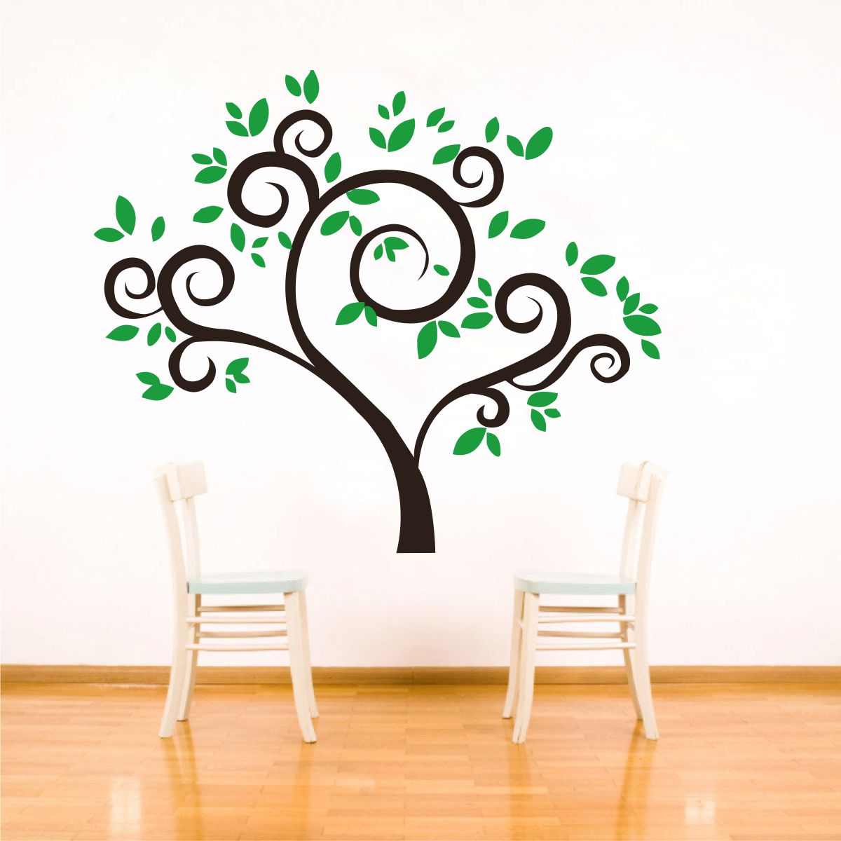 Homexa Decor | Beautiful Tree Design Wall Sticker (Size 60x71 cm)