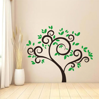 Homexa Decor | Beautiful Tree Design Wall Sticker (Size 60x71 cm)