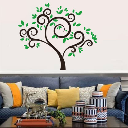 Homexa Decor | Beautiful Tree Design Wall Sticker (Size 60x71 cm)