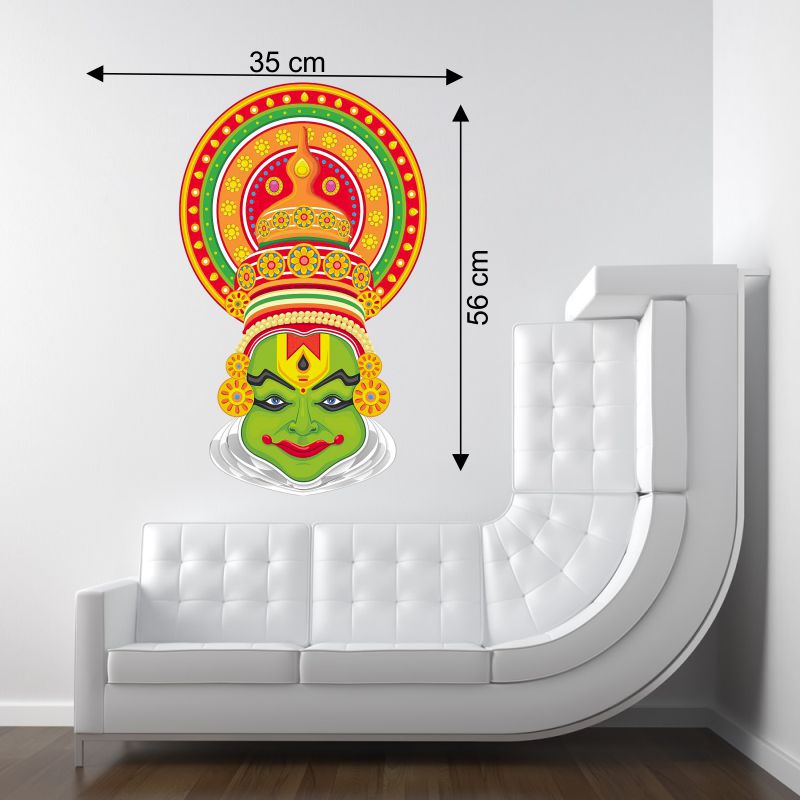 Homexa Decor | Festival God Design Wall Sticker (Size 35x56 cm)