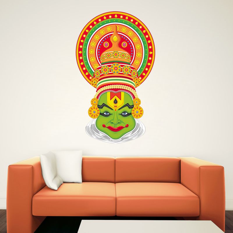 Homexa Decor | Festival God Design Wall Sticker (Size 35x56 cm)