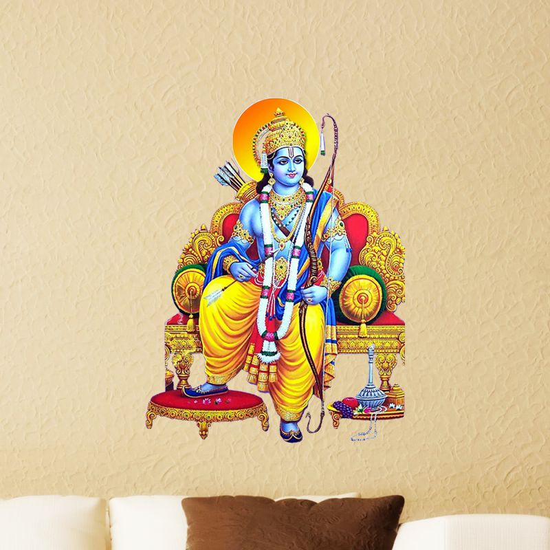 Homexa Decor | God Of Ram Wall Sticker (Size 41x53 cm)