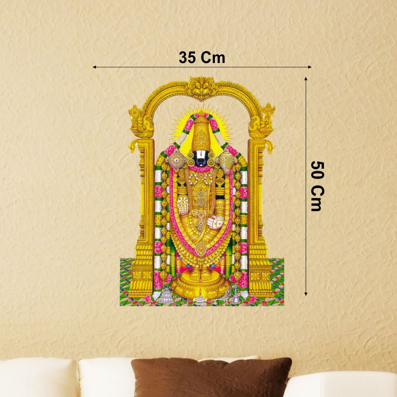 Homexa Decor | God Of Shani Dev ji Wall Sticker (Size 35x50 cm)