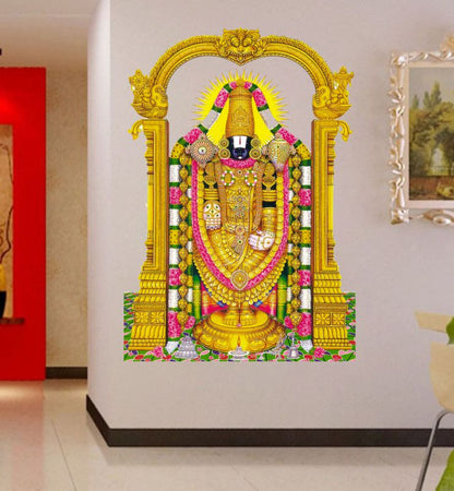 Homexa Decor | God Of Shani Dev ji Wall Sticker (Size 35x50 cm)