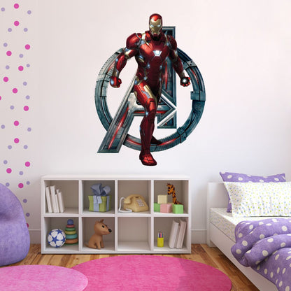 Homexa Decor | Comics and cartoon Wall Sticker (Size 41 x 57 cm)