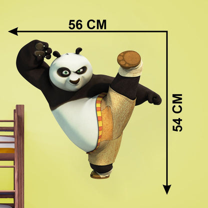 Homexa Decor | Kung Fu Panda Wall Sticker (Size 56 x 54 cm)