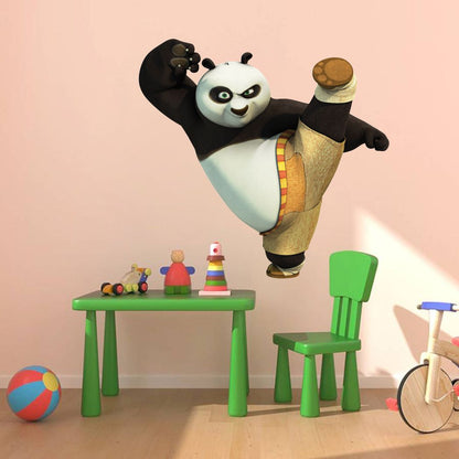 Homexa Decor | Kung Fu Panda Wall Sticker (Size 56 x 54 cm)