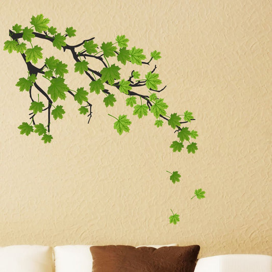 Homexa Decor | Tree and Leaf Wall Sticker (Size 58 x 60 cm)