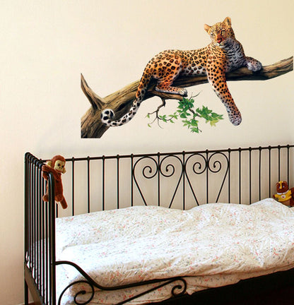 Homexa Decor | Lion With Tree Wall Sticker (Size 81 x 46 cm)