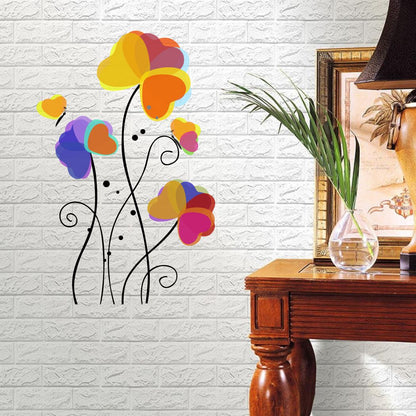 Homexa Decor | Tree With Heart Wall Sticker (Size 76 x 49 cm)