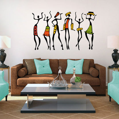 Homexa Decor | Dancing Girl Wall Sticker (Size 58 x 35 cm)