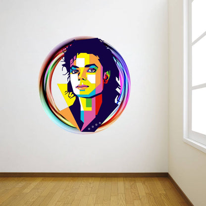 Homexa Decor | Michael Jackson Wall Sticker (Size 53x56 cm)