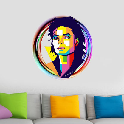 Homexa Decor | Michael Jackson Wall Sticker (Size 53x56 cm)