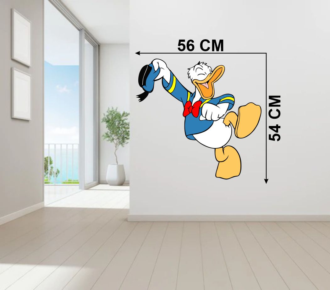 Homexa Decor | Cartoon Wall Sticker (Size 56x54 cm)