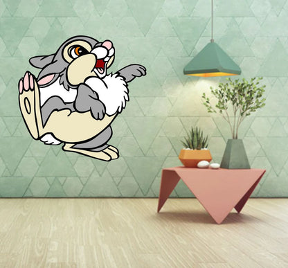 Homexa Decor | Rabbit Wall Sticker (Size 56x55 cm)