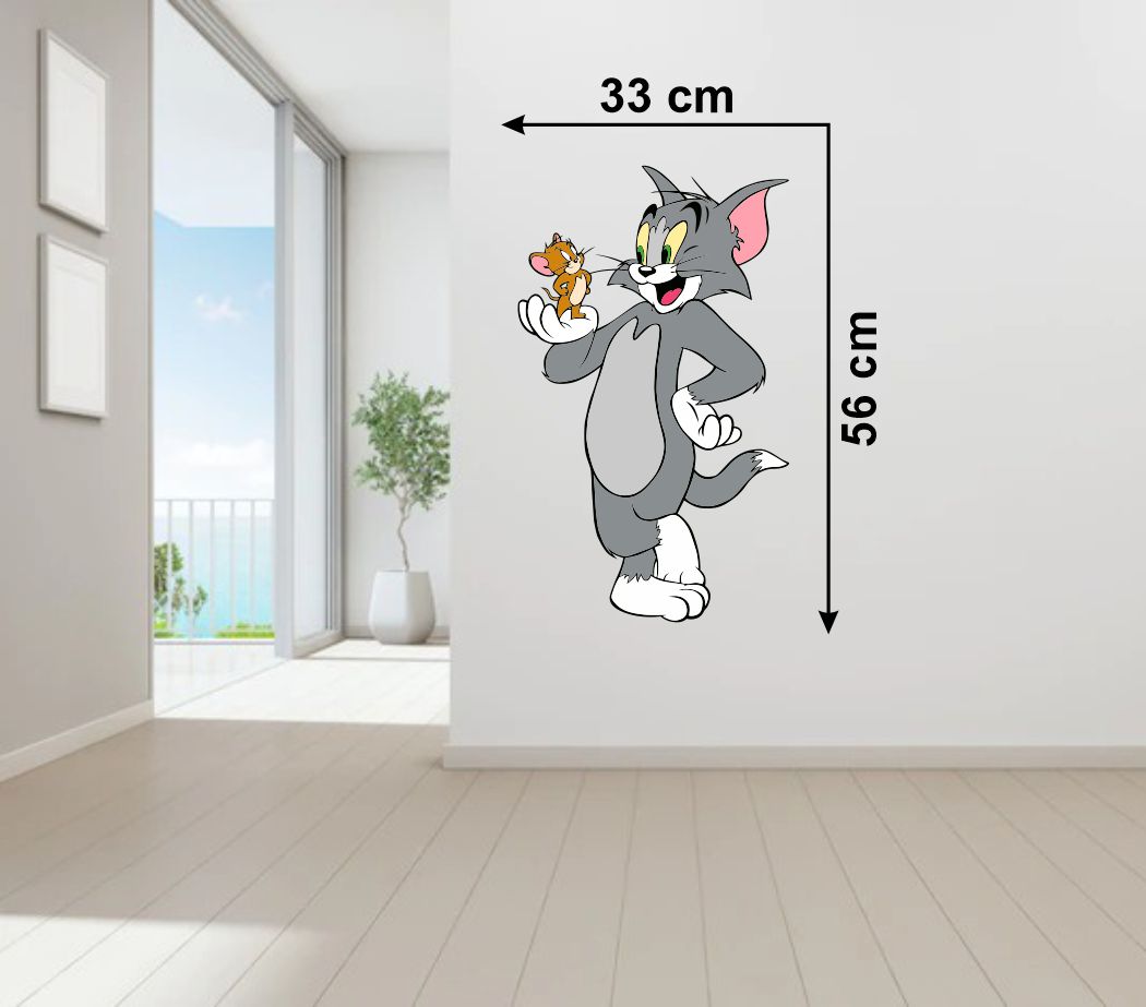 Homexa Decor | Cartoon Wall Sticker (Size 33x56 cm)