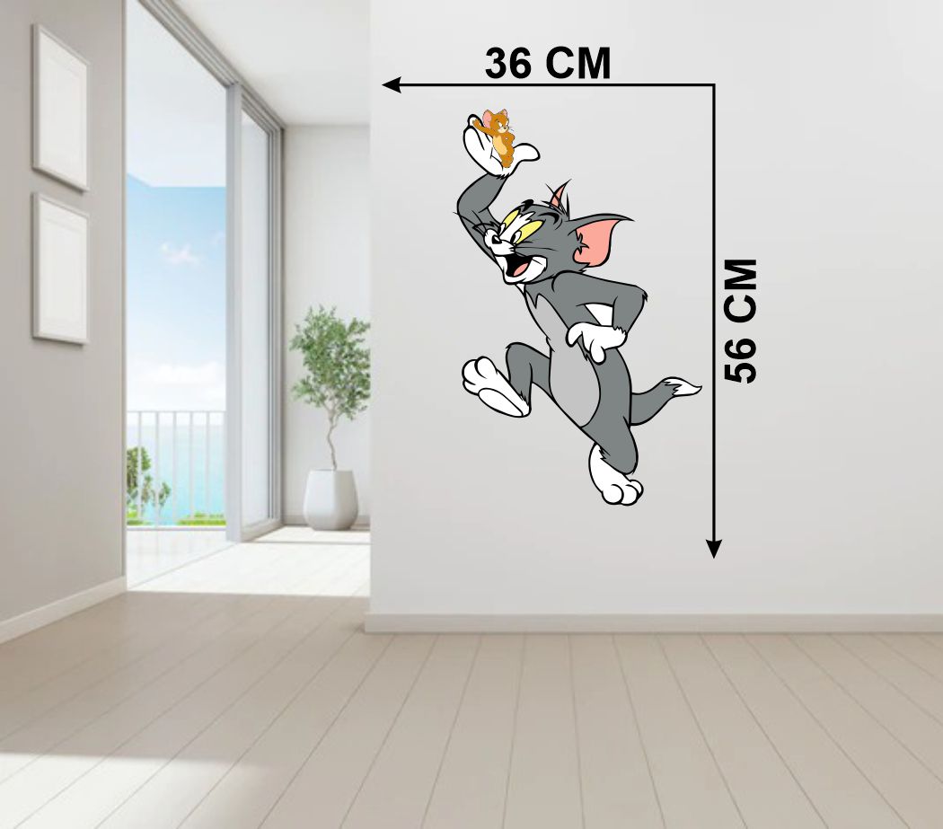 Homexa Decor | Cartoon Wall Sticker (Size 36x56 cm)