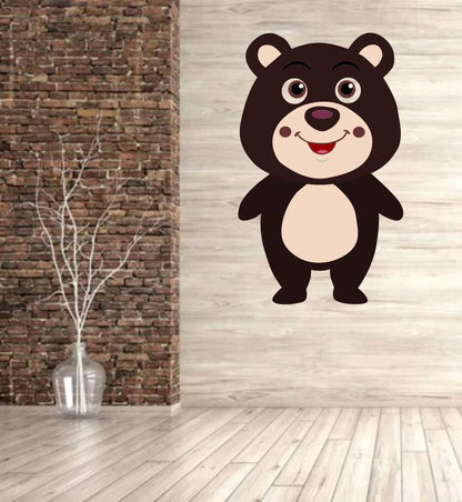 Homexa Decor | Teddy Bear Wall Sticker (Size 56x35 cm)