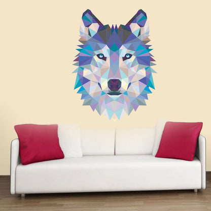 Homexa Decor | Fox Face Wall Sticker (Size 40x54 cm)