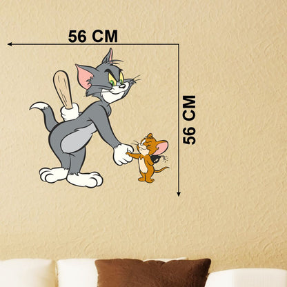 Homexa Decor | Cartoon Design Wall Sticker (Size 56x56 cm)