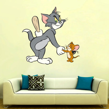 Homexa Decor | Cartoon Design Wall Sticker (Size 56x56 cm)