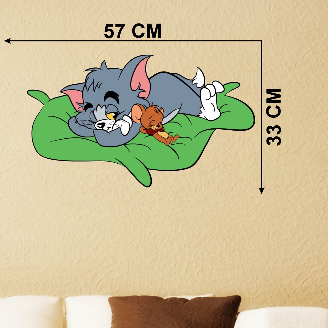 Homexa Decor | Cartoon Wall Sticker (Size 57x33 cm)