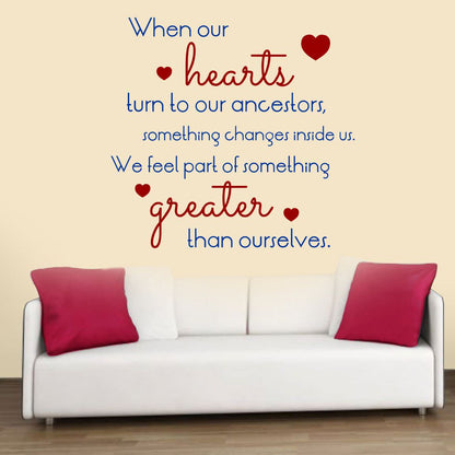 Homexa Decor | Quotes Design Wall Sticker (Size 67 x 63 cm)