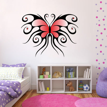 Homexa Decor | Beautiful Butterfly Wall Sticker (Size 56 x 42 cm)