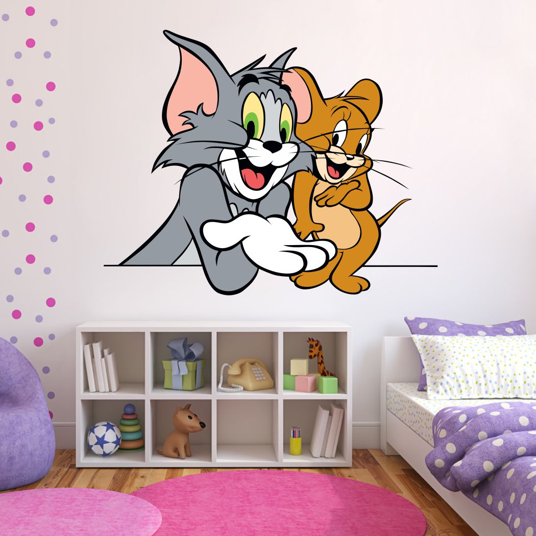 Homexa Decor | Cartoon Wall Sticker (Size 56 x 44 cm)