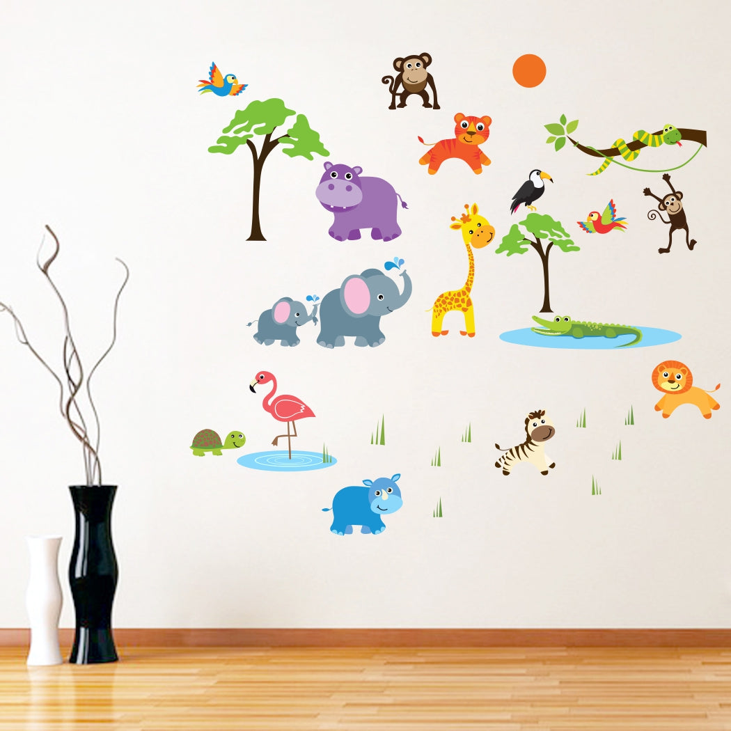 Homexa Decor | Animal Design Wall Sticker (Size 79 x 72 cm)