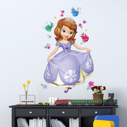 Homexa Decor | Princess Design Wall Sticker (Size 36 x 58 cm)