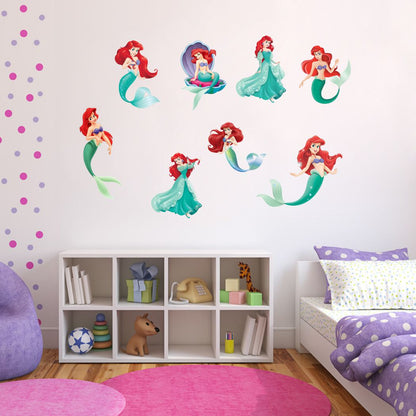 Homexa Decor | Princess Design Wall Sticker (Size 84 x 58 cm)