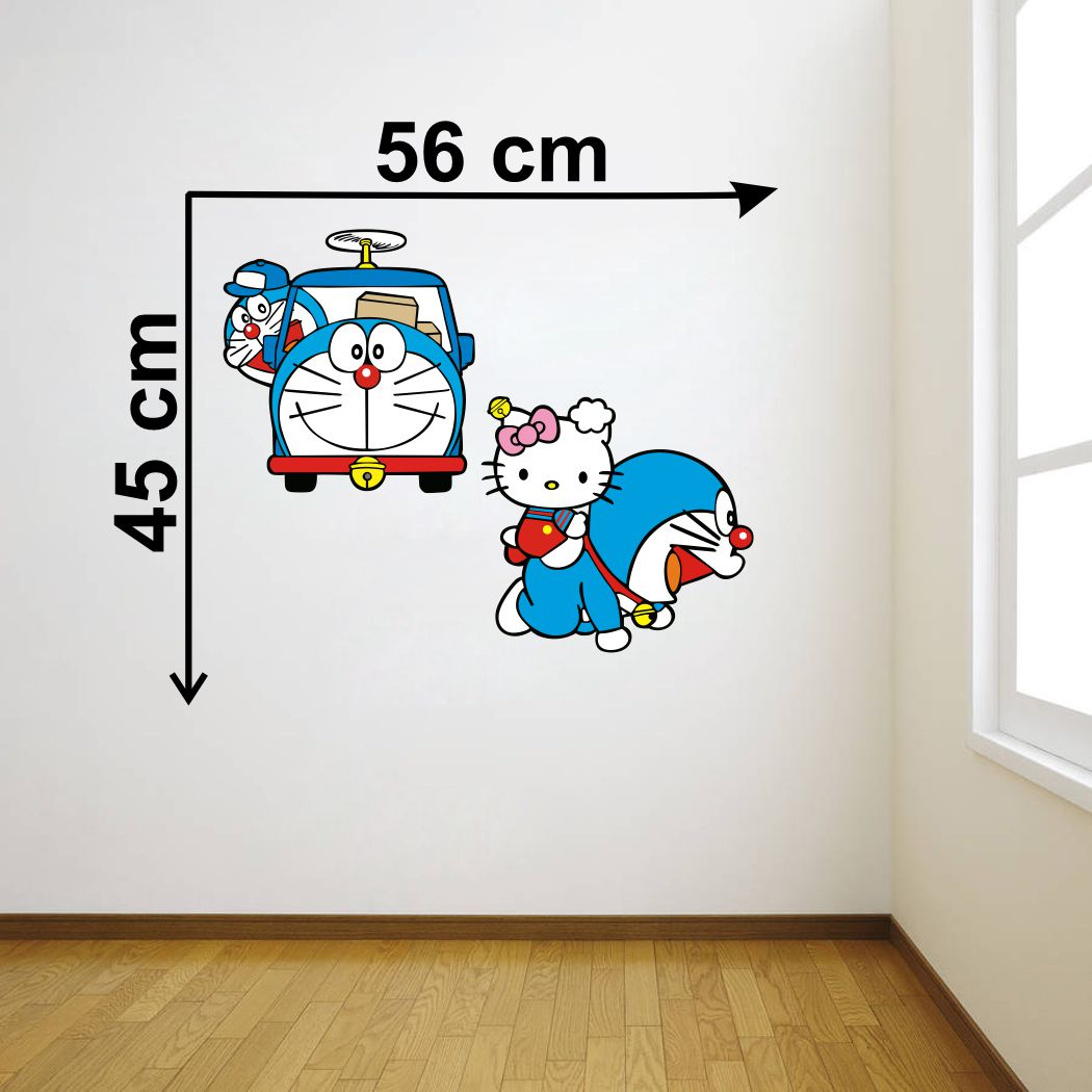 Homexa Decor | Cartoon Design Wall Sticker (Size 56 x 45 cm)