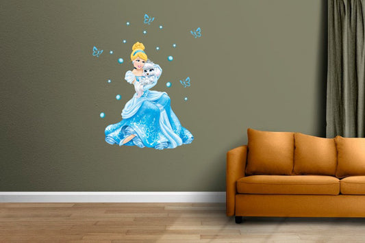 Homexa Decor | Princess Design Wall Sticker (Size 57 x 71 cm)