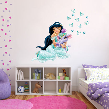 Homexa Decor | Princess Design Wall Sticker (Size 78 x 74 cm)