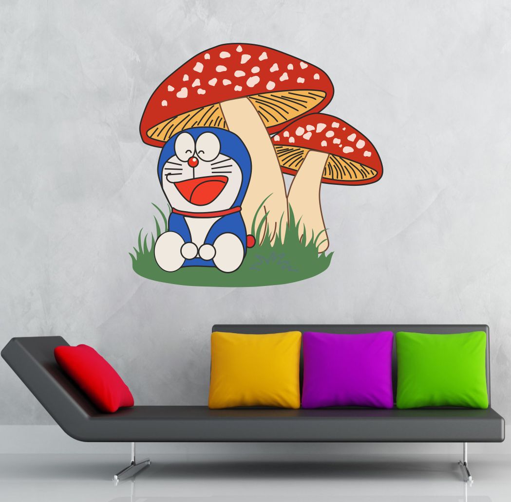 Homexa Decor | Catroon Design Wall Sticker (Size 57 x 54 cm)