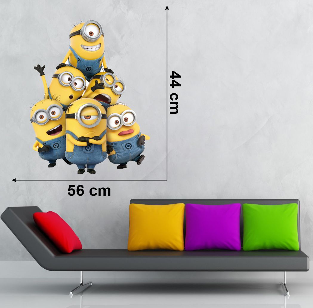 Homexa Decor | Cartoon Design Wall Sticker (Size 56 x 44 cm)