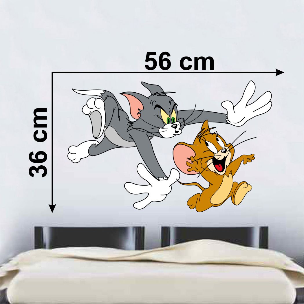 Homexa Decor | Cartoon Design Wall Sticker (Size 56 x 36 cm)