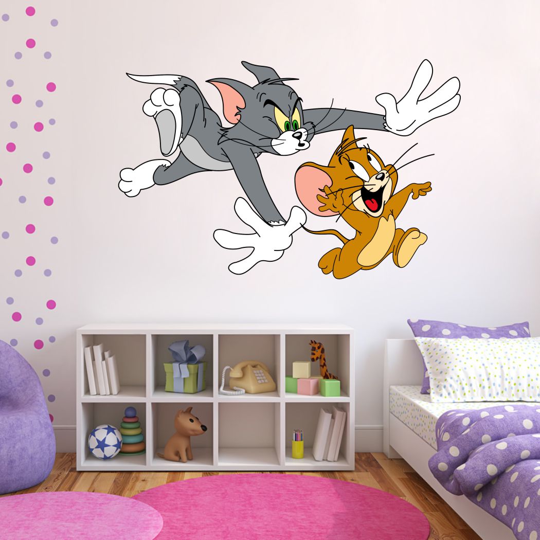 Homexa Decor | Cartoon Design Wall Sticker (Size 56 x 36 cm)