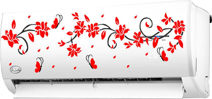 Homexa Decor | Beautiful Flower With Butterfly Wall Sticker (Size 79 x 30 cm)