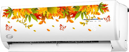 Homexa Decor | Beautiful Leaf and Butterfly Wall Sticker (Size 89 x 20 cm)