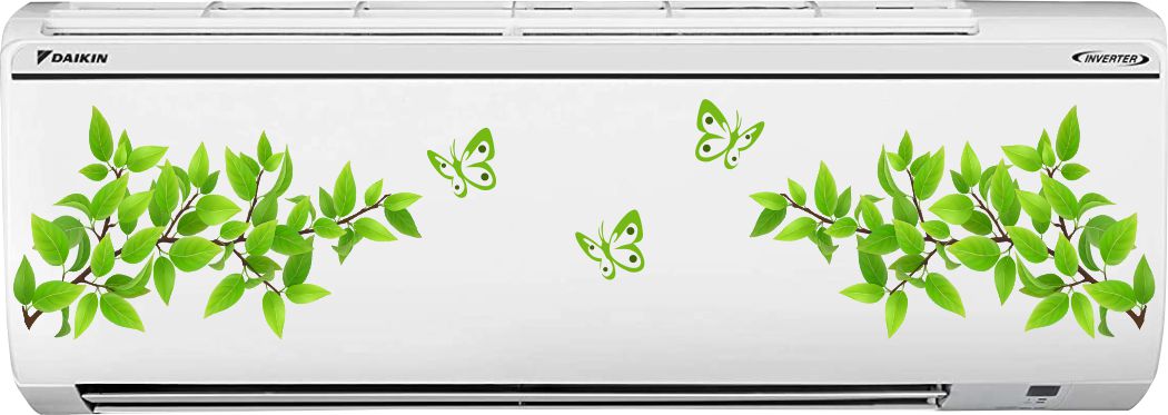 Homexa Decor | Tree Leaf and Butterfly Design Wall Sticker (Size 80 x 20 cm)