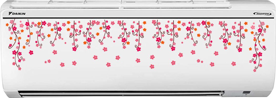 Homexa Decor | Beautiful Flower Design Wall Sticker (Size 88 x 28 cm)