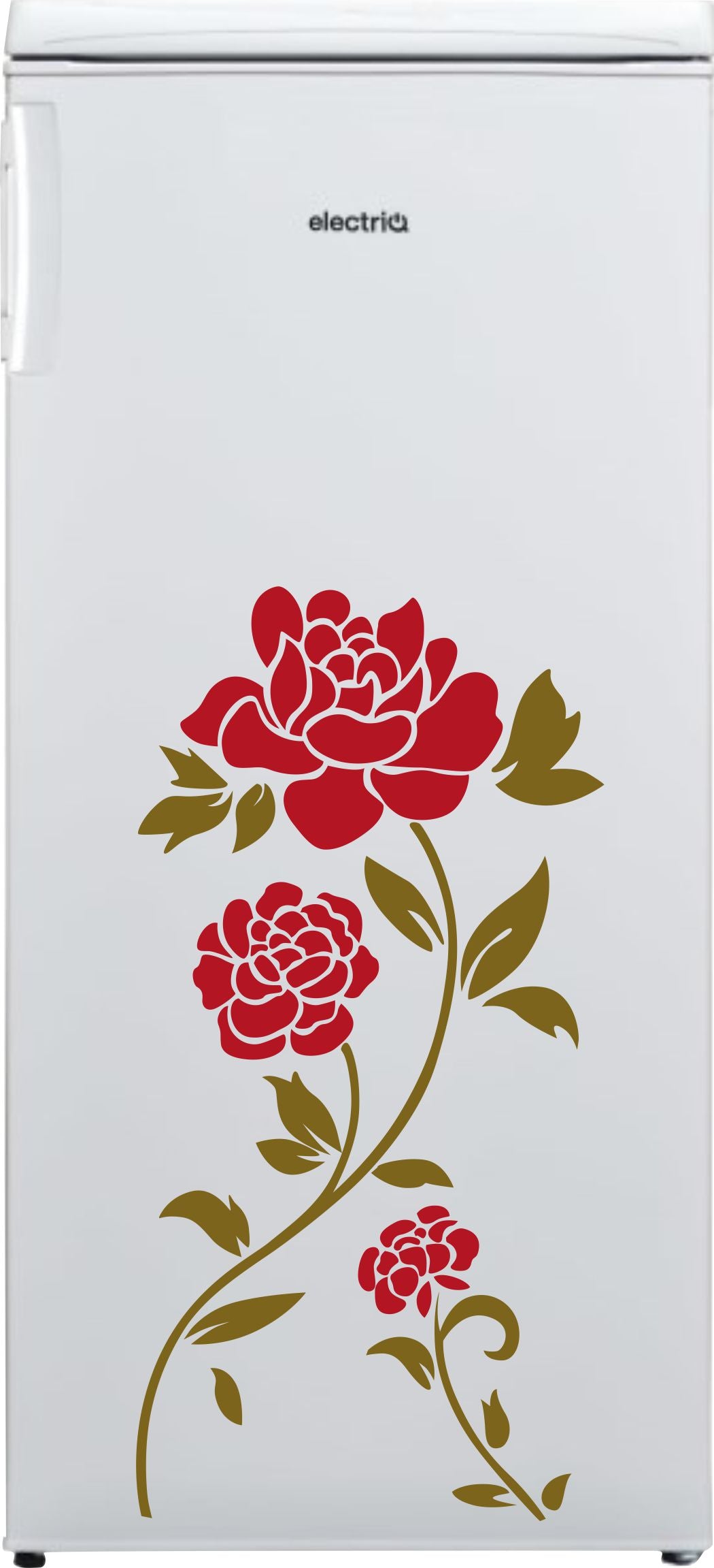 Homexa Decor | Flower Design Fridge Sticker (Size 58 x 29 cm)