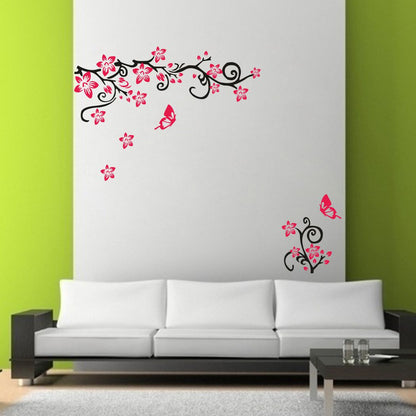 Homexa Decor | Tree With Animal Design Wall Sticker (Size 116 x 70 cm)