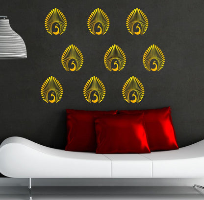 Homexa Decor | Beautiful Motifs Design Wall Sticker (Size 53 x 41 cm)