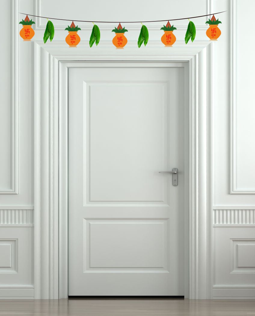 Homexa Decor | Door Kalash Design Wall Sticker (Size 113 x 20 cm)